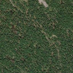 Satellite imagery of Mount Fetherstonhaugh, CA