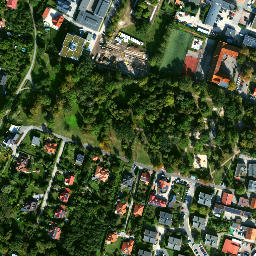 Satellite imagery of Kwidzyn - Zamek XIVw., PL