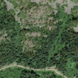 Satellite imagery of Huckleberry Mountain, CA
