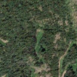 Satellite imagery of Huckleberry Mountain, CA