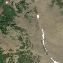Satellite imagery of Mount Forget, CA