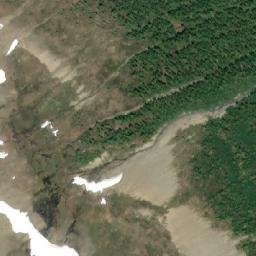 Satellite imagery of Mount Forget, CA