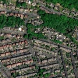 Satellite imagery of Huddersfield Hill House, GB