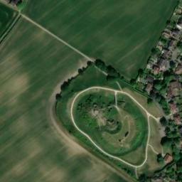 Satellite imagery of Sandal Castle, GB