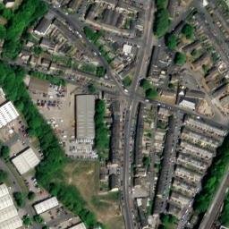 Satellite imagery of Huddersfield Hill House, GB