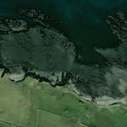 Satellite imagery of Rinvyle Point, IE