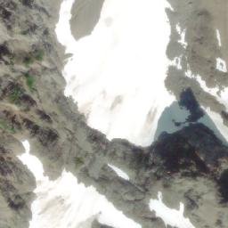 Satellite imagery of Mount Baptiste, CA