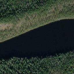 Satellite imagery of The Devils Thumb, CA