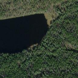 Satellite imagery of The Devils Thumb, CA