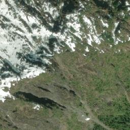 Satellite imagery of Mount Saunders, CA