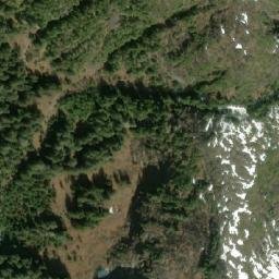 Satellite imagery of Mount Saunders, CA
