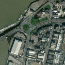 Satellite imagery of Grimsby Castle, GB