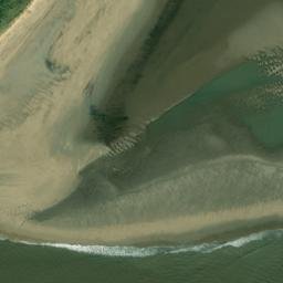 Satellite imagery of Spurn Head, GB