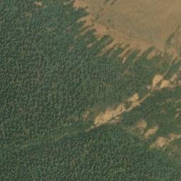 Satellite imagery of Mount Swensen, CA