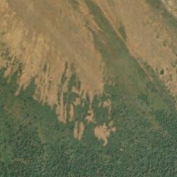 Satellite imagery of Mount Swensen, CA