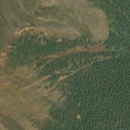 Satellite imagery of Mount Swensen, CA