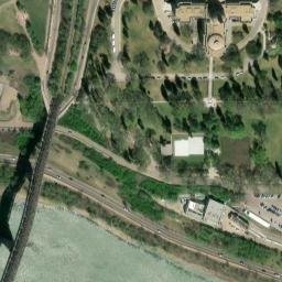 Satellite imagery of Alberta Legislture Building, CA