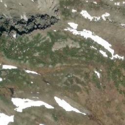 Satellite imagery of Jones Pass, CA