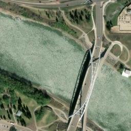 Satellite imagery of Alberta Legislture Building, CA