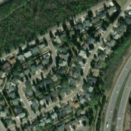 Satellite imagery of Fort Edmonton Historical Park, CA