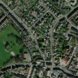 Satellite imagery of Conisbrough Castle, GB