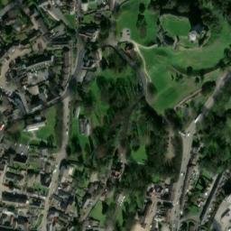 Satellite imagery of Conisbrough Castle, GB