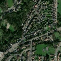 Satellite imagery of Conisbrough Castle, GB