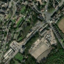 Satellite imagery of Conisbrough Castle, GB