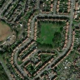Satellite imagery of Conisbrough Castle, GB