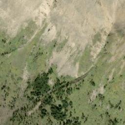 Satellite imagery of Arcturus Peak, CA