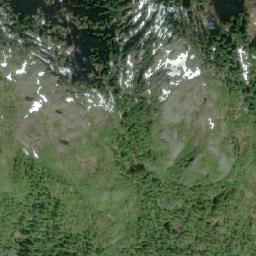 Satellite imagery of Mount Frank, CA