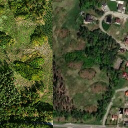 Satellite imagery of Pokrzywno - Ruiny zamku XIII w., PL