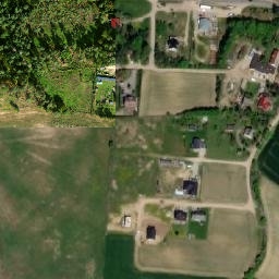 Satellite imagery of Pokrzywno - Ruiny zamku XIII w., PL