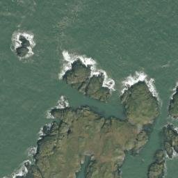 Satellite imagery of The Skerries, GB