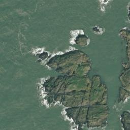 Satellite imagery of The Skerries, GB