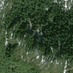 Satellite imagery of Mount Pitt, CA