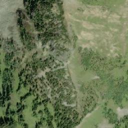Satellite imagery of Caribou Mountain, CA