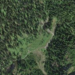 Satellite imagery of McCuish Pass, CA