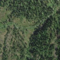 Satellite imagery of McCuish Pass, CA