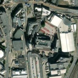 Satellite imagery of Sheffield Castle, GB