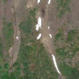Satellite imagery of Chikamin Mountain, CA