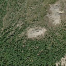 Satellite imagery of Mount Barra, CA