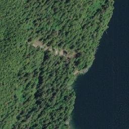 Satellite imagery of Cape Farewell, CA