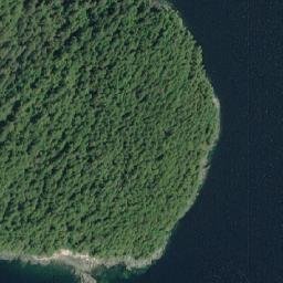 Satellite imagery of Cape Farewell, CA