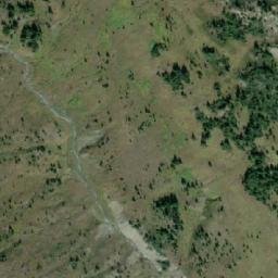 Satellite imagery of Snake Indian Pass, CA