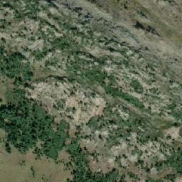 Satellite imagery of Snake Indian Pass, CA