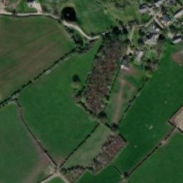 Satellite imagery of Henry Judd survey marker stone, GB