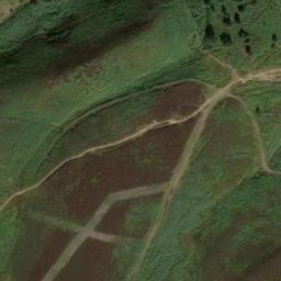 Satellite imagery of cairn, GB