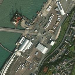 Satellite imagery of Holyhead, GB