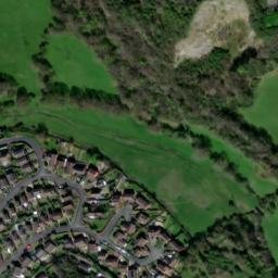Satellite imagery of Dyserth Castle, GB